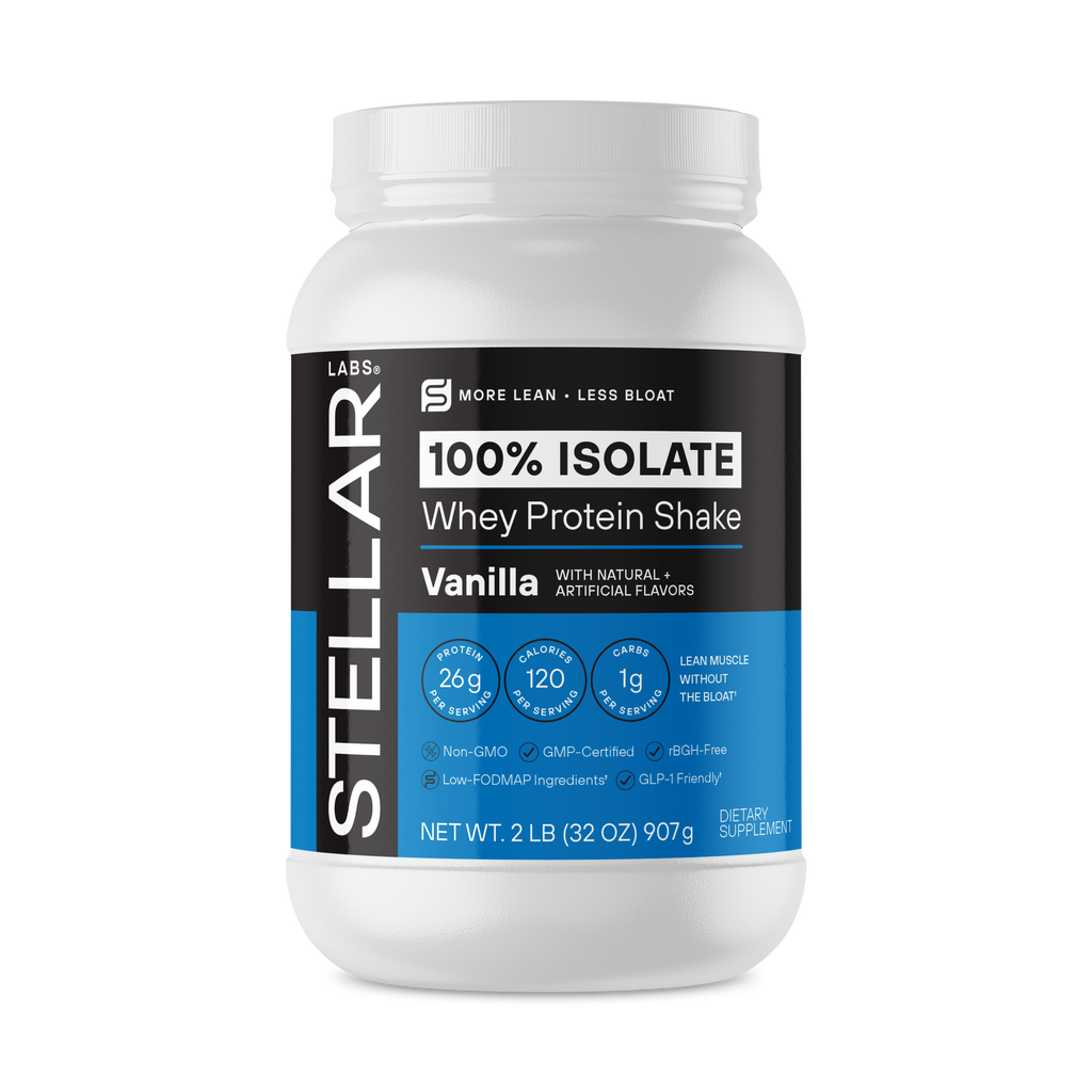 100% Isolate Whey Protein Shake Vanilla 2lb