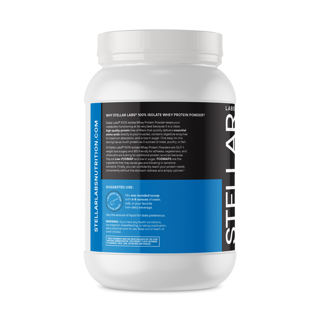 100% Isolate Whey Protein Shake Vanilla 2lb