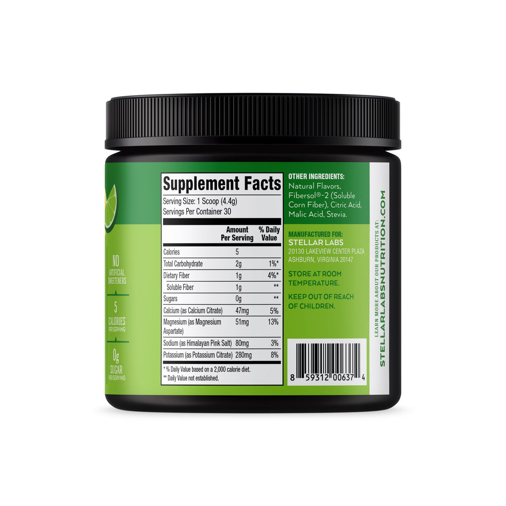 Supplements: Lemon Lime Electrolyte Powder 10.00% Off Auto renew