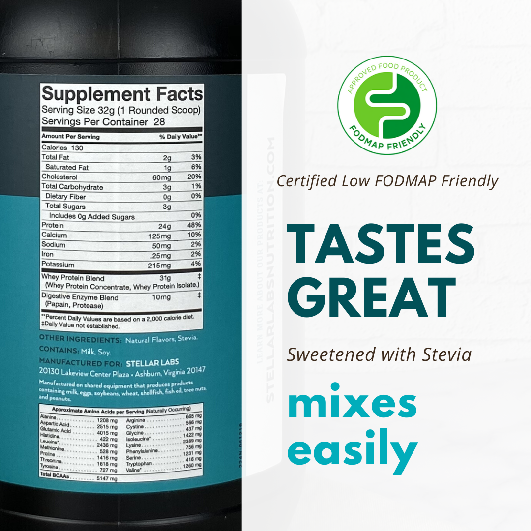 Vanilla Whey Protein Shake Stellar Labs®