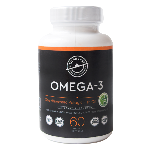 Estlear Oil Fish Stellar Labs Nutrition - Certified Low FODMAP Foods & Supplements